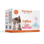 Calibra Cat Life pouches Kitten Multipack rinkinys jauniems kačiukams 12x85g