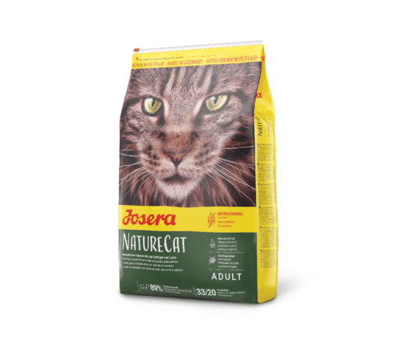 Josera NatureCat begrūdis kačių maistas - 10kg.