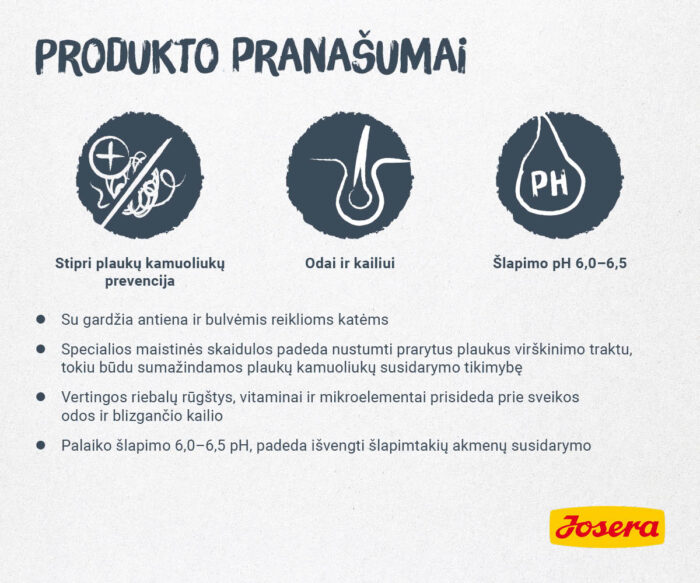 Josera Catelux sausas kačių maistas