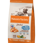 Nature's Variety Selected Mini Adult (lašiša) suaugusiems šunims