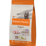 Nature's Variety Original Medium/Maxi Adult suaugusiems šunims (kalakutiena)