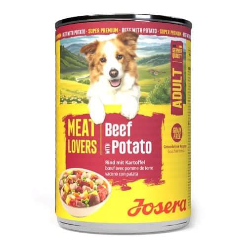 Josera Meat Lovers konservai šunims su jautiena ir bulvėmis