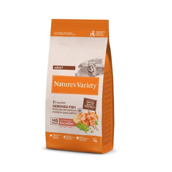 Nature's Variety No Grain Adult Cat (norvegiška lašiša) suaugusioms katėms