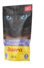 Josera kačių konservai su vištienos filė ir veršiena 16x70g.