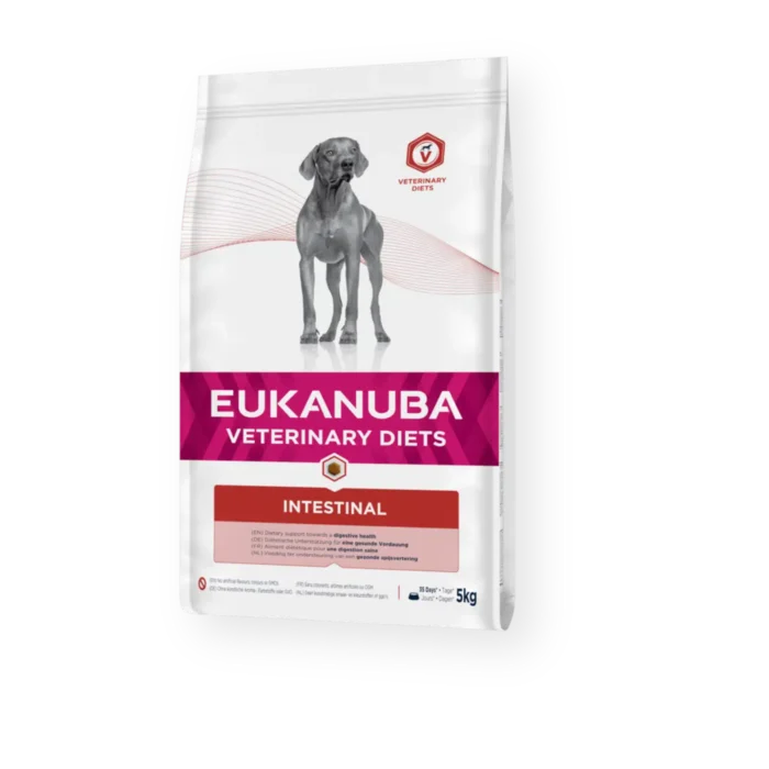 Eukanuba Intestinal dog sausas pašaras šunims turintiems jautrų virškinimą