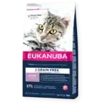 Eukanuba Grain Free Kitten Salmon sausas maistas kačiukams
