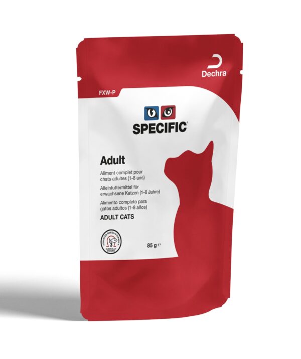 SPECIFIC™ FXW-P guliašas katėms (gabalėliai drebučiuose)