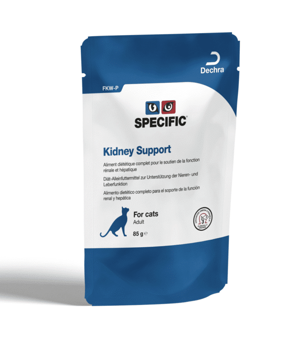 SPECIFIC™ FKW-P guliašas katėms (gabalėliai drebučiuose) inkstams ir kepenims stiprinti