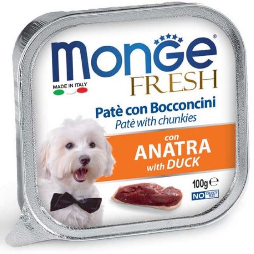 Monge Fresh paštetas šunims su antiena 100g
