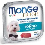 Monge Fresh paštetas šunims su tunu 100g