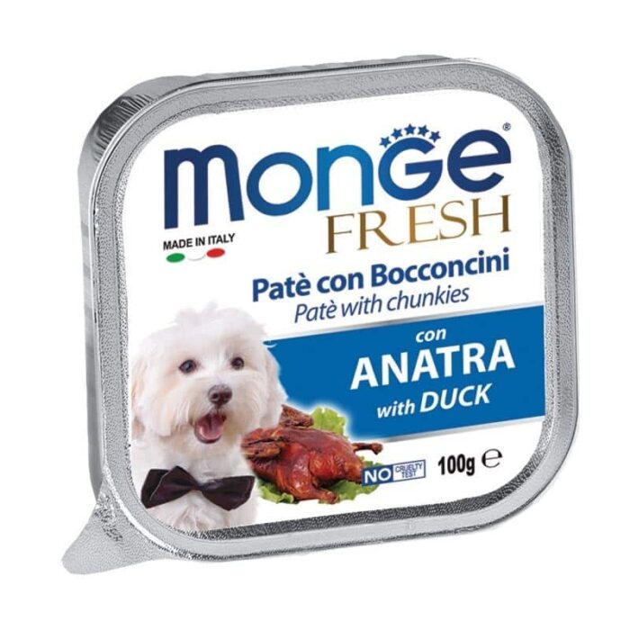 Monge Fresh paštetas šunims su antiena 100g