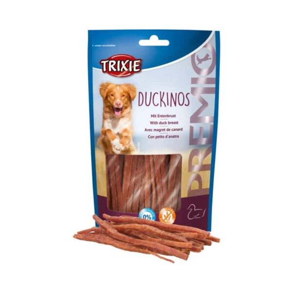 TRIXIE Premio Duckinos skanėstai šunims su antiena 80g