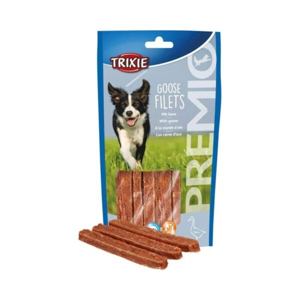Trixie Premio Goose Filets skanėstai šunims su žąsiena 65g