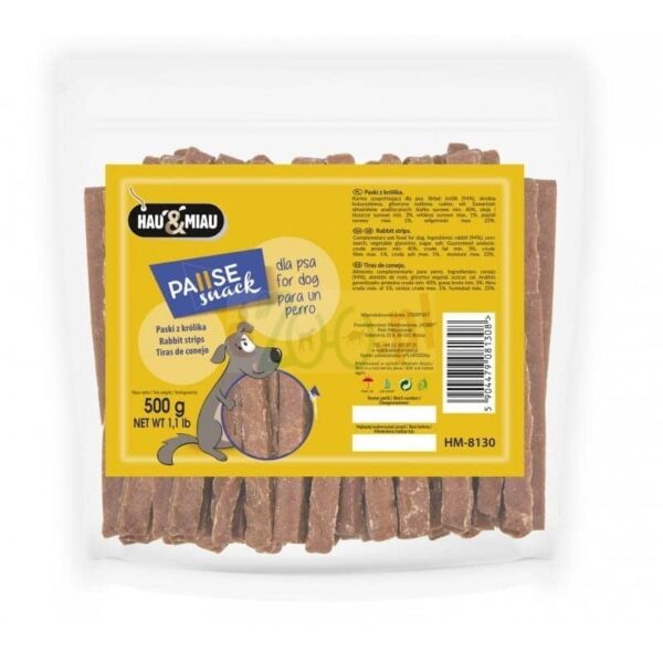 Hau & Miau triušienos juostelės 500g