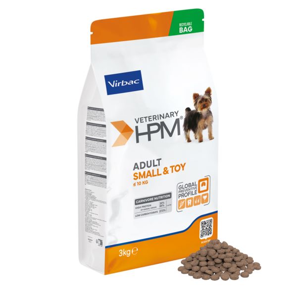 Virbac Adult Dog Small & Toy maistas mažų veislių šunims