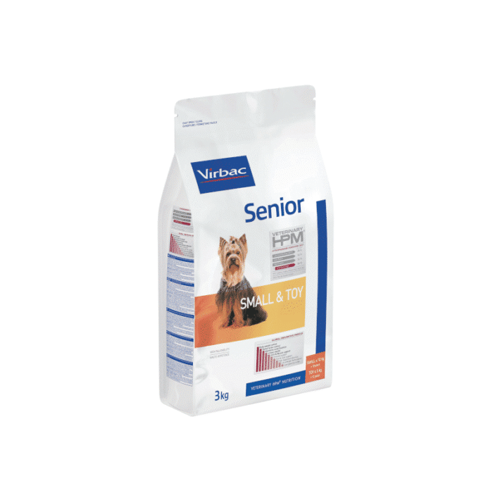 Virbac Senior Dog Small & Toy maistas senyviems, mažų veislių šunims