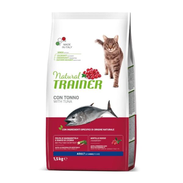 NATURAL TRAINER Cat Adult Tuna su tunu