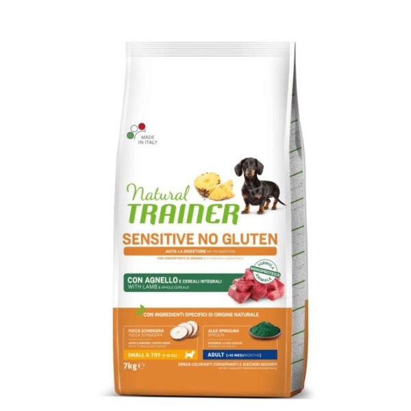NT ADULT DOG SENSITIVE NO GLUTEN MINI LAMB su ėriena