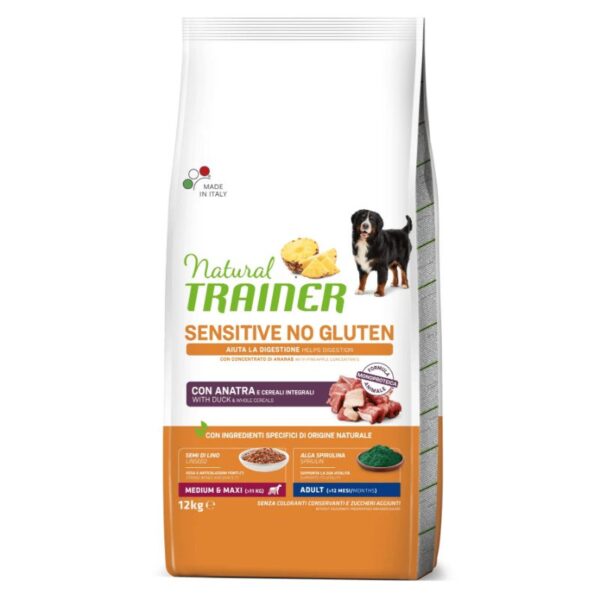 NT ADULT DOG SENSITIVE NO GLUTEN M/M su antiena