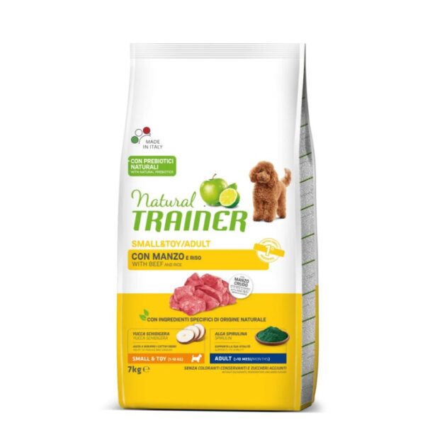 Trainer Natural MINI ADULT šunims su jautiena