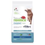 NATURAL TRAINER CAT EXIGENT BLUE FISH su melsvaja žuvimi 1.5kg