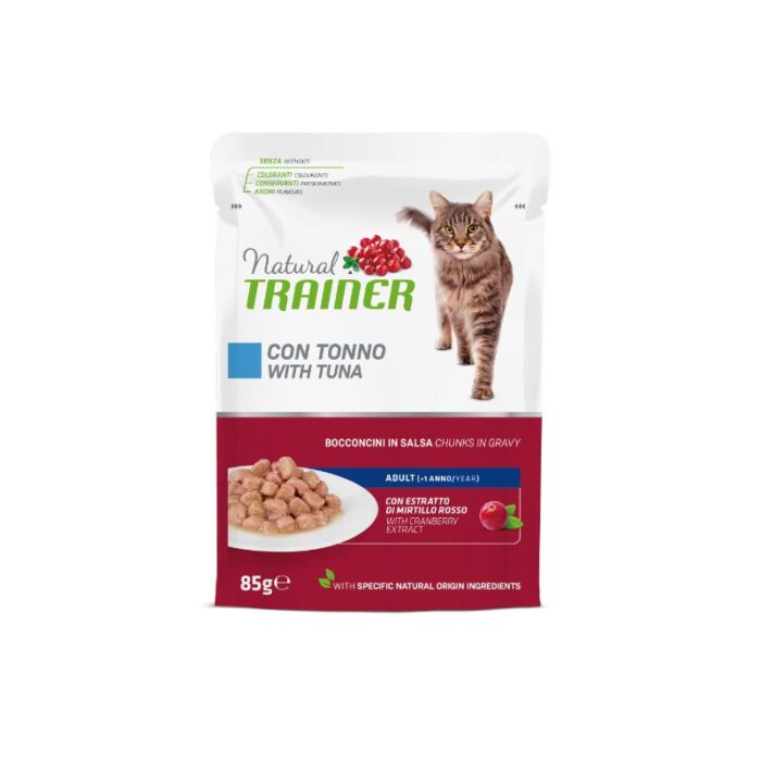 Trainer Cat Adult Tuna konservai katėms su tunu 85g 12vnt
