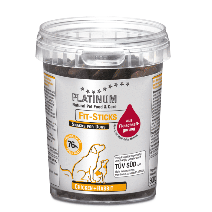 Platinum kramtomosios lazdelės su vištiena ir triušiena 300 g