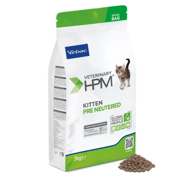 Virbac Baby Pre Neutered Cat  sausas maistas kačiukams iki sterilizacijos/kastracijos 1,5kg