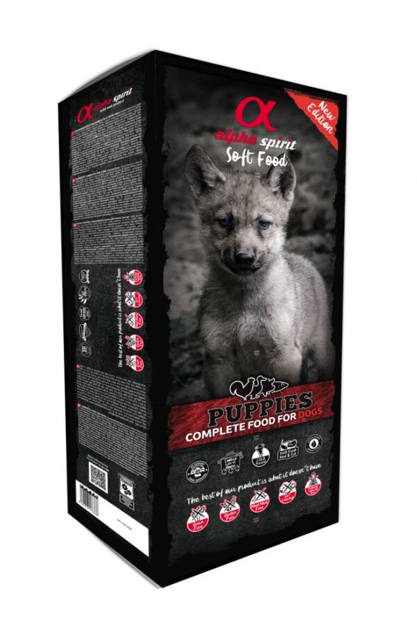 ALPHA SPIRIT PUPPIES Drėgnas Pašaras Šuniukams 9kg