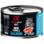 Alpha Spirit Konservai Katėms Su Lašiša 200g