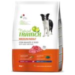 Trainer Natural MEDIUM ADULT Su Jautiena 3kg