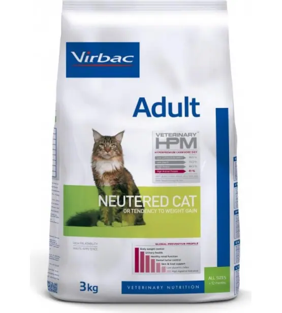 Virbac Adult Neutered Cat sausas maistas sterilizuotoms katėms