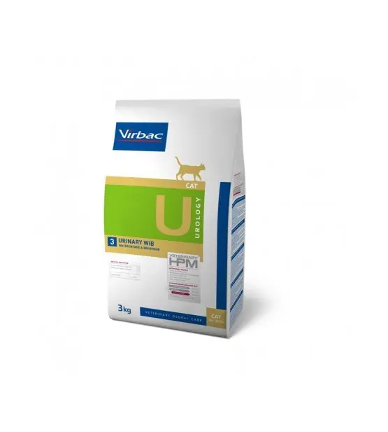 Virbac Cat Urology Urinary Wib maistas šlapimo takų ligų prevencijai 3kg