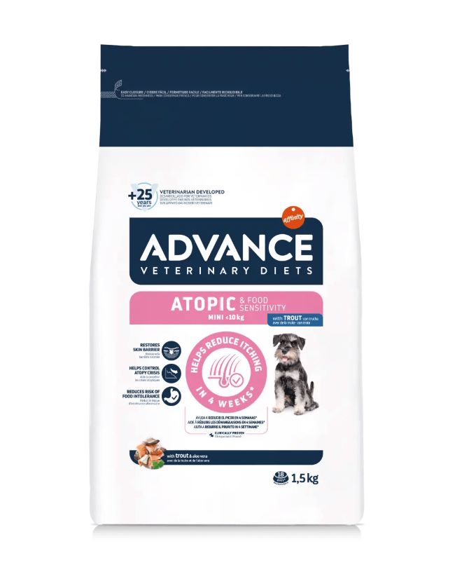 Advance Atopic Mini Dog (upėtakis) 1,5 kg