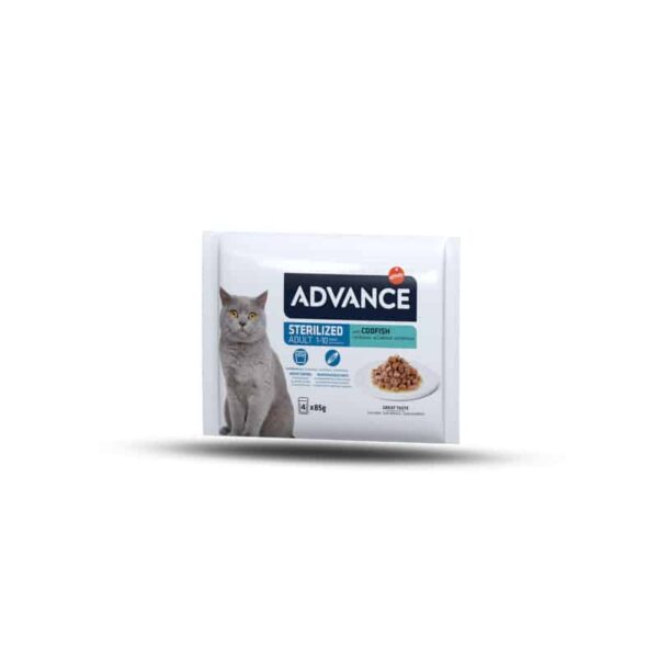 Advance Wet Sterilized Codfish Flow su menke 4x85g