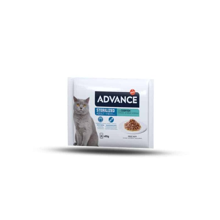 Advance Wet Sterilized Codfish Flow su menke 4x85g