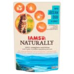 IAMS Naturally suaugusioms katėms su vandenyno menke 12x85g