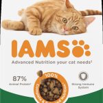 IAMS sausas pašaras suaugusioms katėms su ėriena 2kg