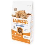 IAMS sausas maistas kastruotoms katėms su vištiena 2kg
