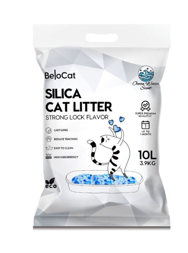 BeloCat silikoninis kraikas katėms 10L/3,9kg