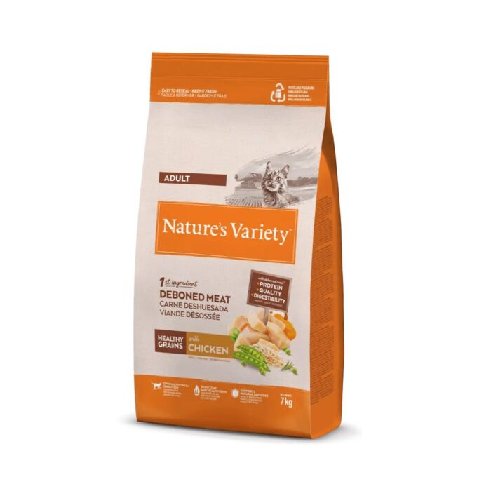 Nature's Variety Healthy Grain Adult Cat suaugusioms katėms (vištiena)