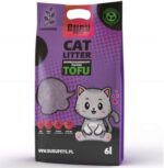 BUBU PETS Tofu kraikas levandų kvapo, 1.5mm granulės, 2.5kg /6l