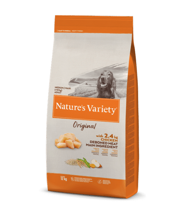 Nature's Variety Original Medium/Maxi Adult suaugusiems šunims (vištiena)