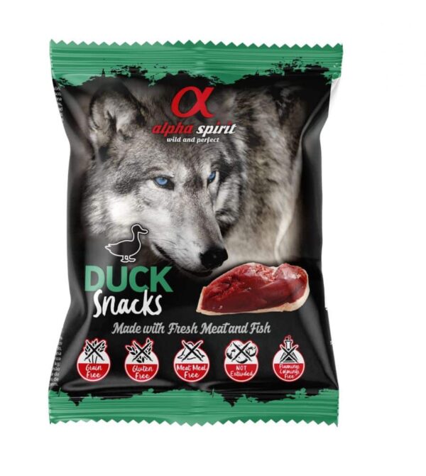 ALPHA SPIRIT skanėstai šunims su antiena 50g