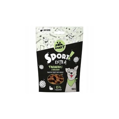 Mr. Bandit SPORT EXTRA skanėstai šunims su triušiena 150g