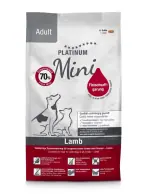Platinum Adult Mini sausas pašaras mažų veislių šunims su ėriena 900 g
