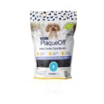 PlaqueOff ProDen Mini Dental Care Bones – dantų priežiūros skanėstai mėlynių skonio su daržovėmis 340 g