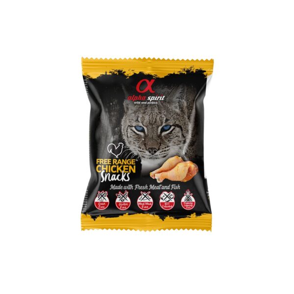 ALPHA SPIRIT skanėstai katėms su vištiena 50g