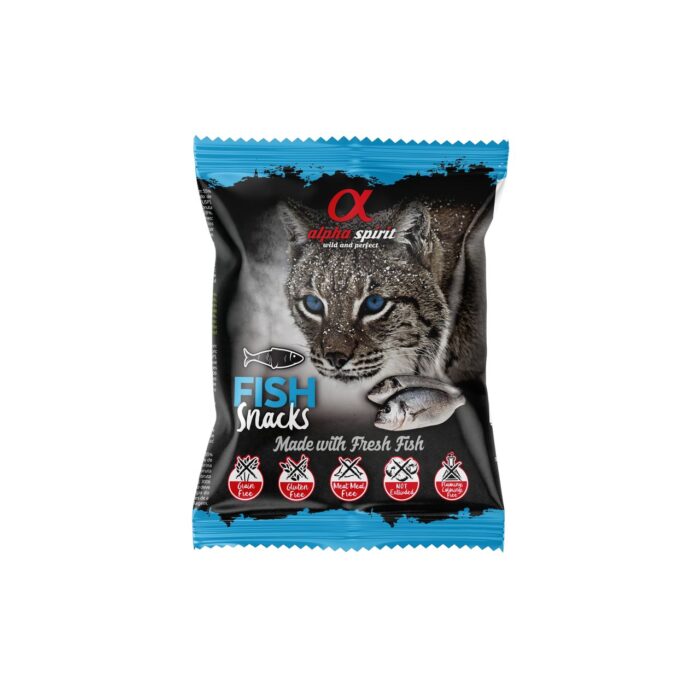 ALPHA SPIRIT skanėstai katėms su žuvimi 50g