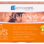 Dermoscent Essential 6 – lašai šunų odos ir kailio būklei gerinti 0-10kg 0,6ml N4